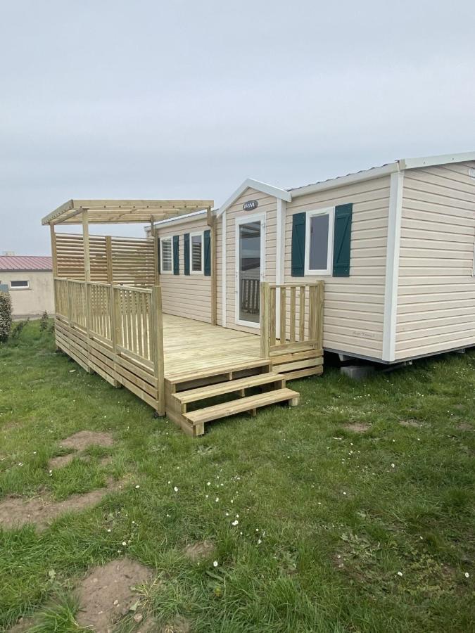 Camping Le Phare D Opale Mobile Home L07 Le Portel Exterior photo